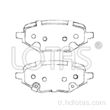 Volvo için SP2588 Otomatik Disk Fren Yastığı